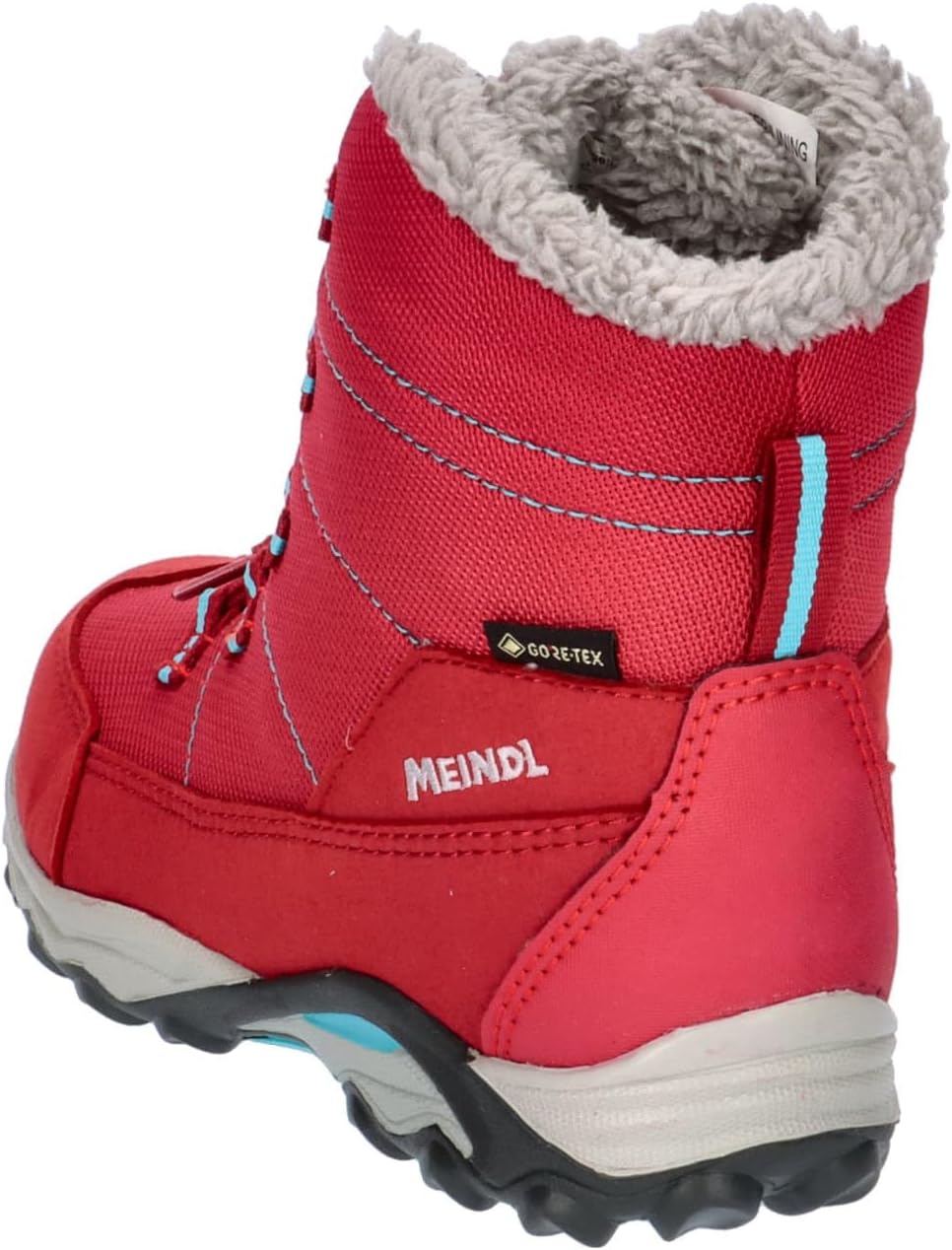 Meindl Kinder Yolup GTX Winterschuhe 30 EU Erdbeer Türkis, 30 EU Erdbeer Türkis