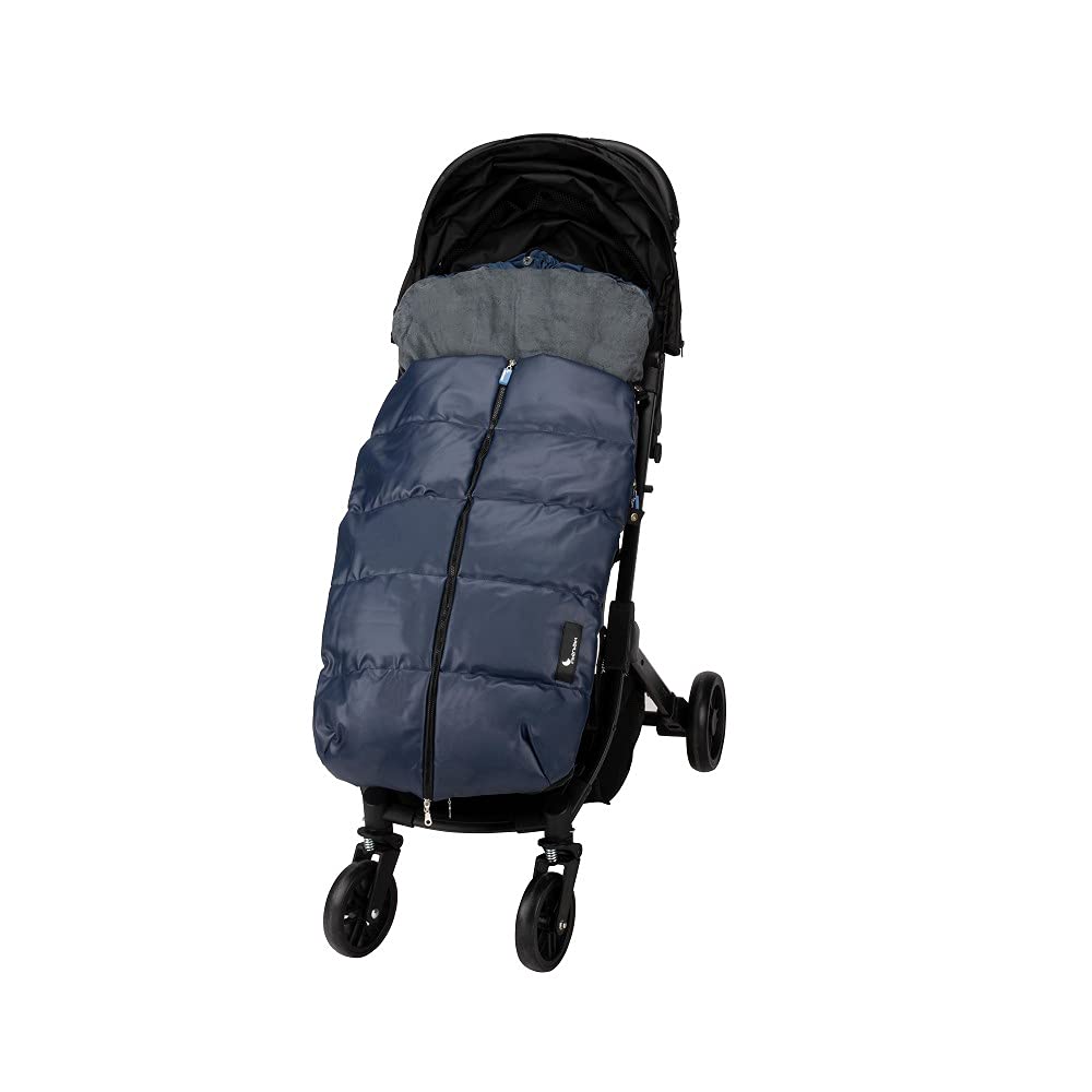 Interbaby WinterFusssack"Liso" für Kinderwagen, marineblau