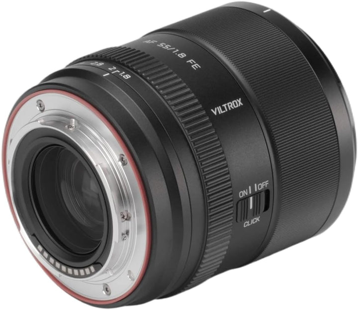 VILTROX AF 55mm F1.8 EVO FE Vollformat Objektiv für Sony E Mount, APO-Design für Naturgetreue Farben