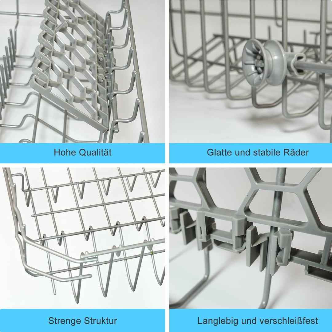 2025 Upgraded D.I.Accessa Geschirrspüler Obere Geschirrkorb Montage Ersatz für Midea Gorenje Samsung