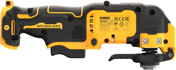 DEWALT 12 Volt oszillierendes Akku-Multi-Tool - Basisversion DCS353NT-XJ