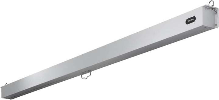 celexon manuell ausziehbare Heimkino- und Business-Rollo-Beamer-Leinwand 4K und Full-HD mit Slow-Ret