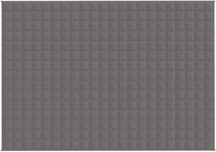 Revera Gewichtsdecke grau 155 x 220 cm 11 kg Stoff
