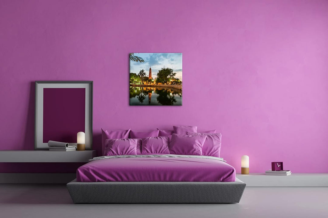 alte Buchrücken Format: 60x60 als Leinwandbild, Motiv fertig gerahmt auf Echtholzrahmen, Hochwertige