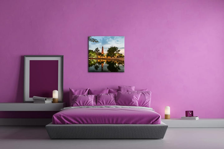 alte Buchrücken Format: 60x60 als Leinwandbild, Motiv fertig gerahmt auf Echtholzrahmen, Hochwertige