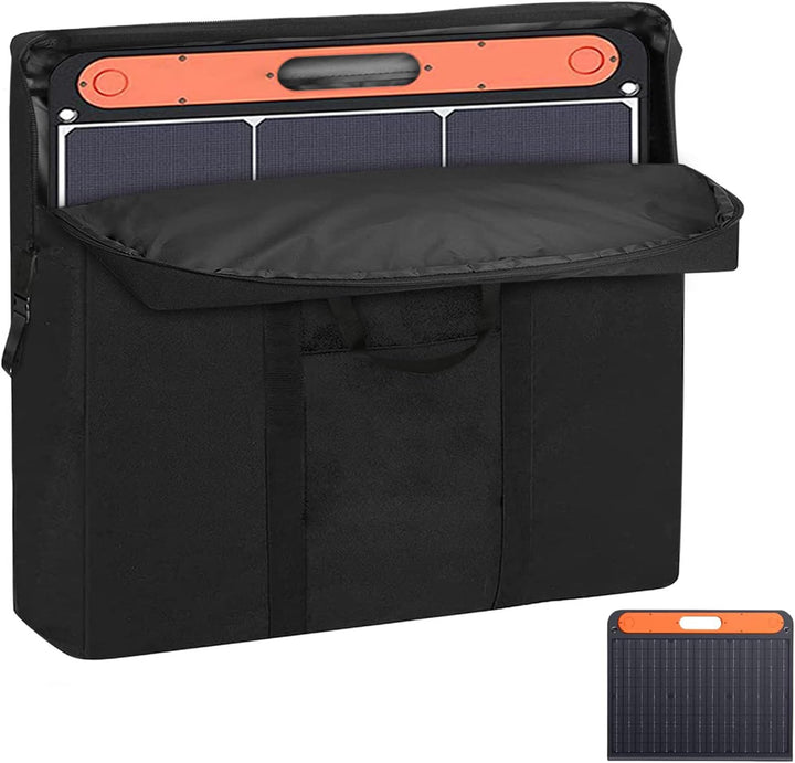 Kingling Tasche für Solarpanel, Staubdichte Solarmodul Tasche passend für 100 Watt Solarpanel, Faltb