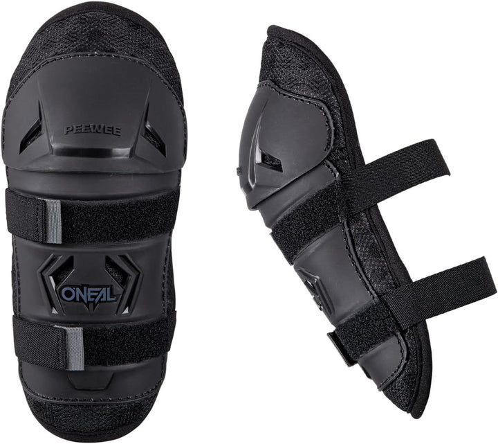 O'NEAL - Oneal Peewee Kids Knee Guards M/L Black Schwarz M/L, Schwarz M/L