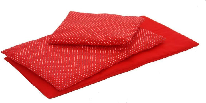 Drewart 933-3000 Puppenbett aus Holz, Holzspielzeug Puppenmöbel