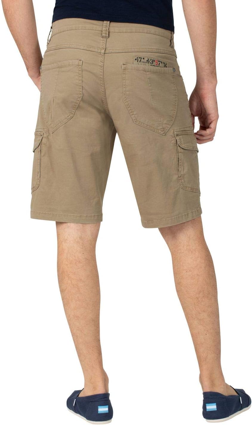 Timezone Herren Regular Rykertz Shorts 31 Grün (Safari Khaki 4084), 31 Grün (Safari Khaki 4084)