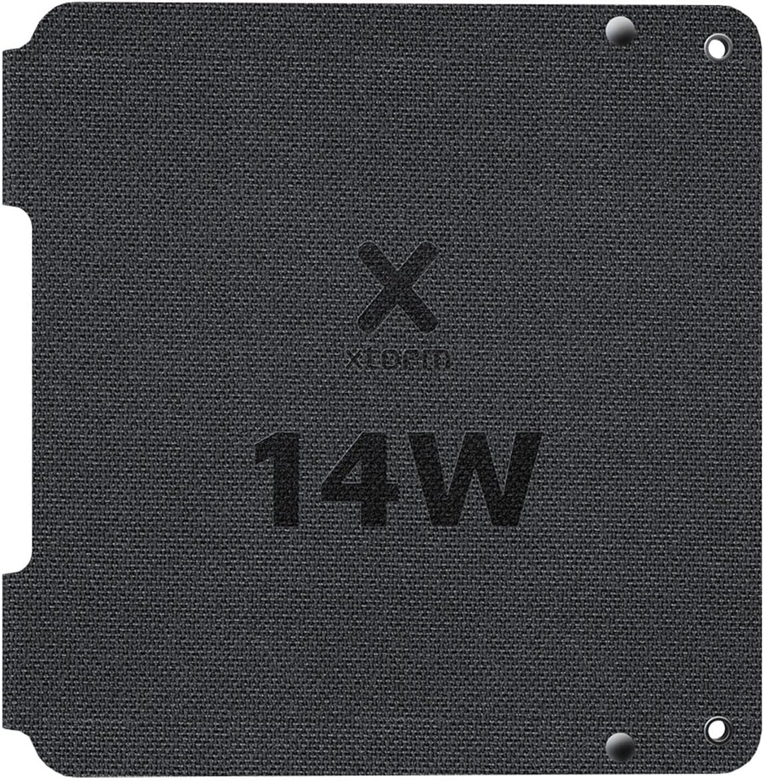 Xtorm SolarBooster, 14W Solarmodul, Tragbares Solarpanel, Outdoor, Nachhaltig, Solarenergie, Flexibe