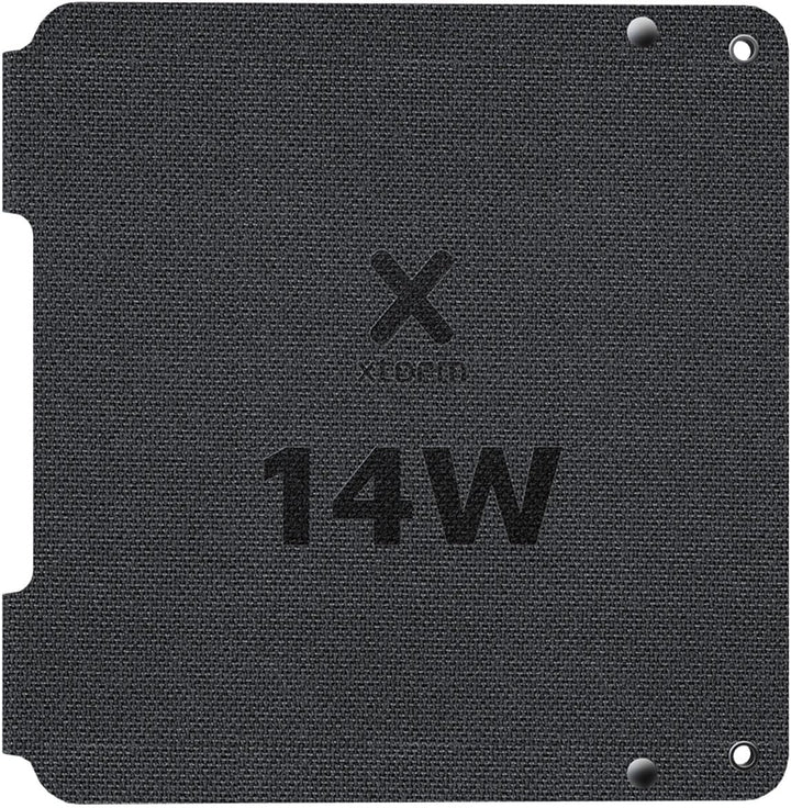 Xtorm SolarBooster, 14W Solarmodul, Tragbares Solarpanel, Outdoor, Nachhaltig, Solarenergie, Flexibe