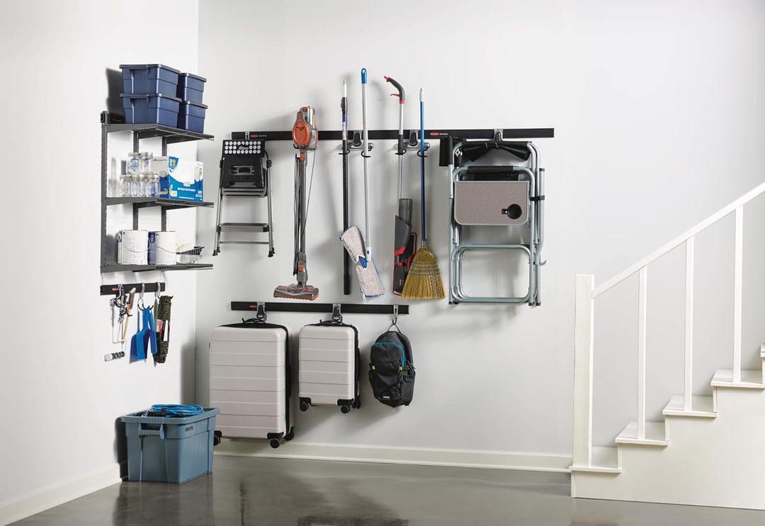 Rubbermaid Fasttrack Schienenaufbewahrung, 91,4 x 30,5 cm, 3 Regalböden, 159 kg pro Regal, für Zuhau