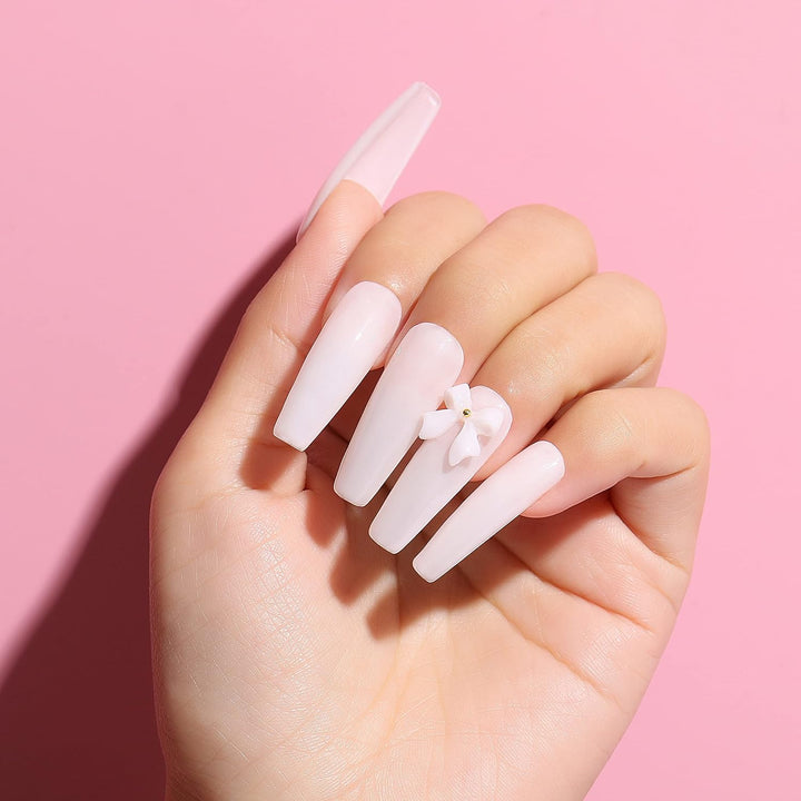AIMEILI Rubber Base Gel Set 6pcs Rubber Base Coat Soak Off UV LED Nägel Unterlack Gel Nagellack Mani