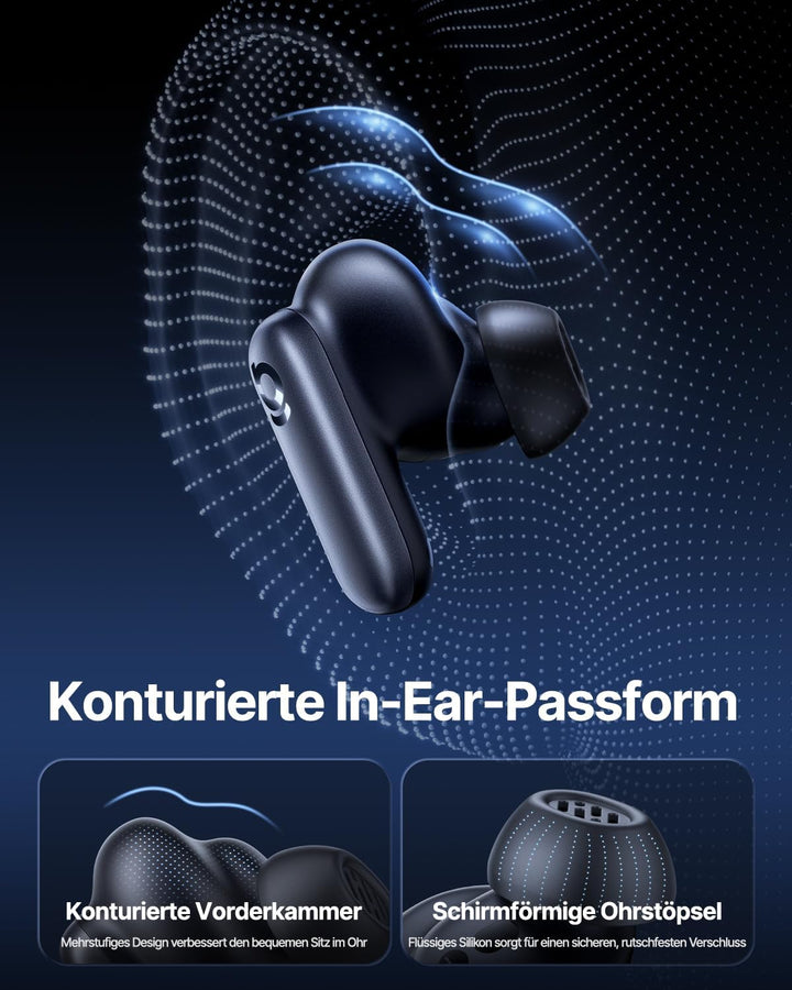 Baseus Inspire XP1 In-Ear Kopfhörer Bluetooth, Sound by Bose, Earbuds mit -50 dB Adaptive Geräuschun