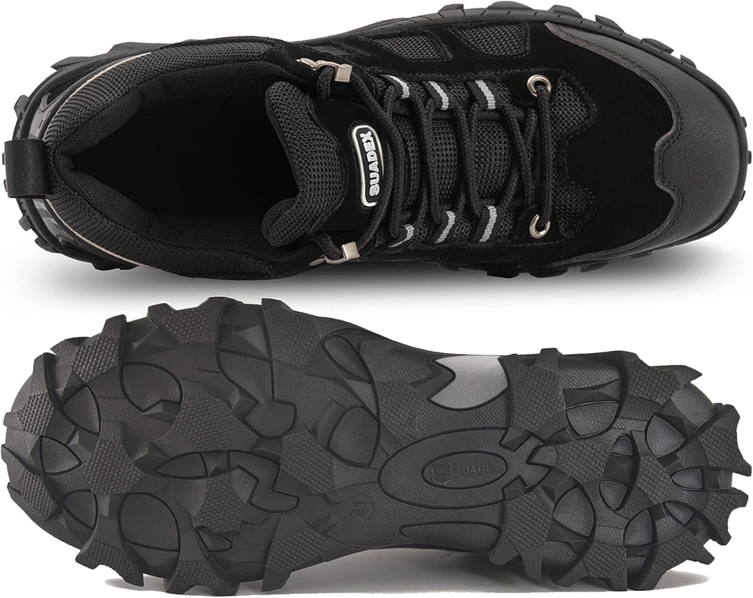 SUADEX Sicherheitsschuhe Arbeitsschuhe Herren Damen Leicht Stahlkappenschuhe Atmungsaktiv mit Stahlk