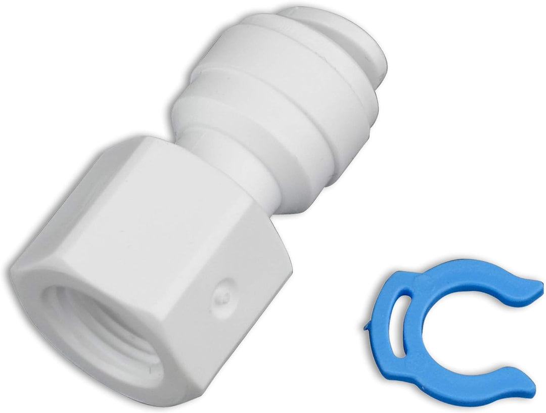 Wasserzulaufleitung Anschluss Set für Kühlschrank SBS 10m Wasserschlauch T-Stück Fitting