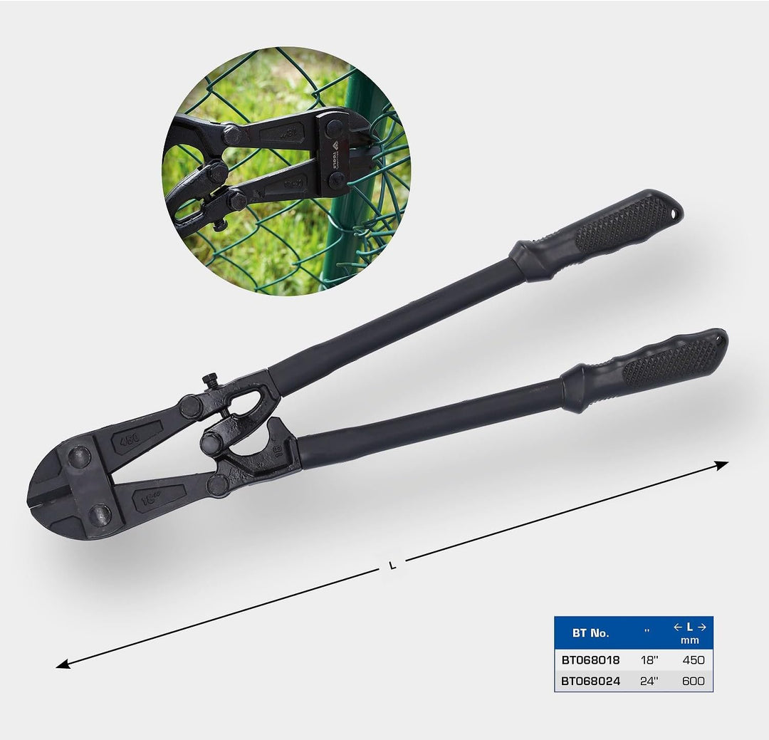 BRILLIANT TOOLS BT068024 Bolzenschneider 24", 600 mm [Powered by KS TOOLS], 24", 600 mm