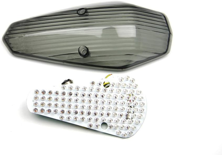 aVDB-moto LED-Bremslicht mit integrierten Blinker kompatibel mit Honda Shadow Aero 2004/2007 (Getönt