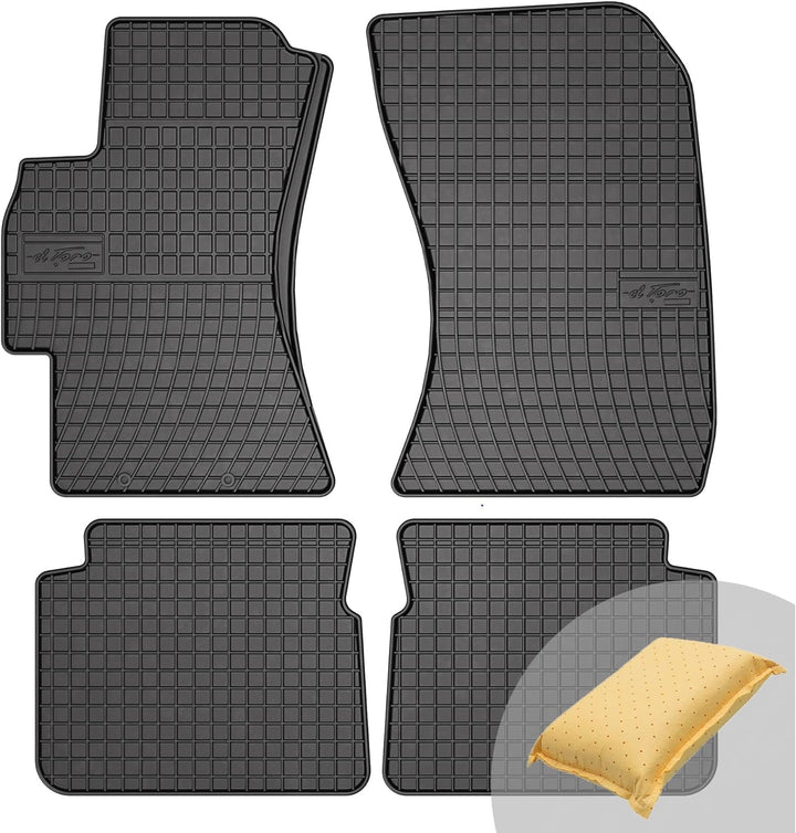 FROGUM El Toro Gummimatten Ganzjähriges-Set von Autofussmatte Auto Fussmatten für Subaru Forester IV