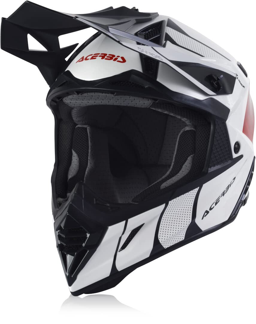 Acerbis CASCO X-TRACK VTR BIANCO/ROSSO L