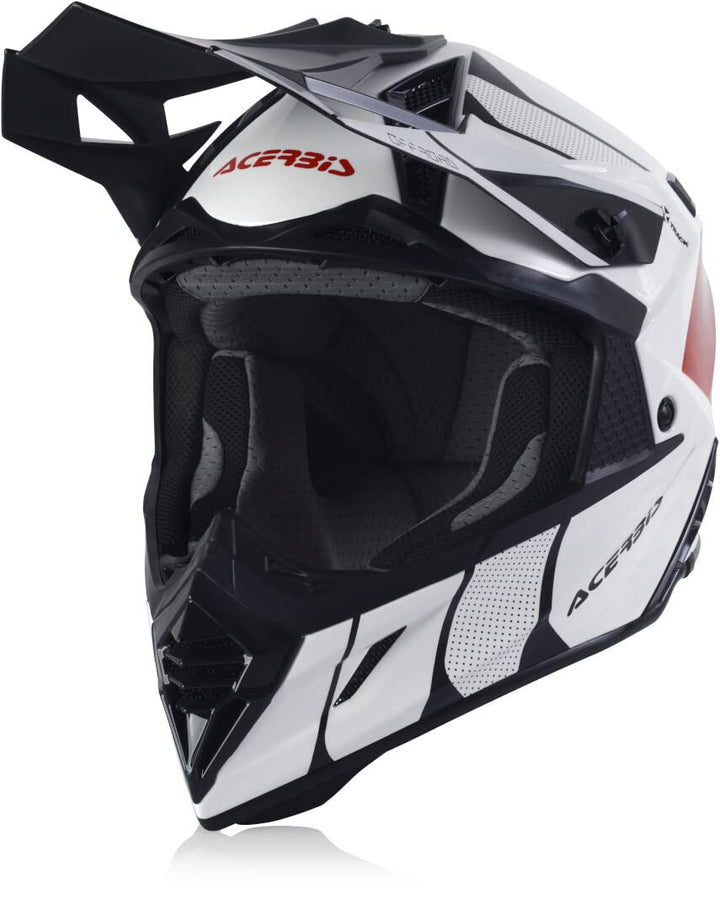 Acerbis CASCO X-TRACK VTR BIANCO/ROSSO L