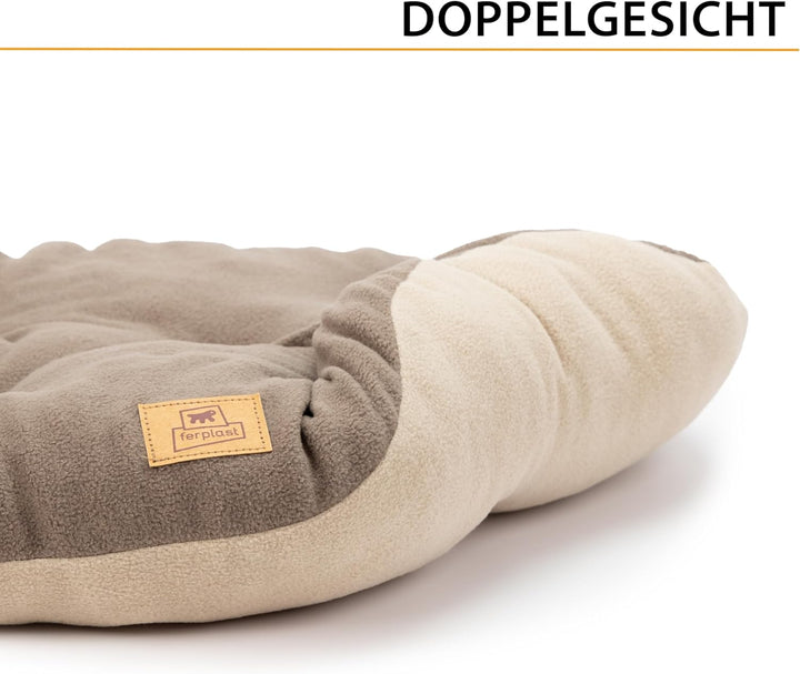 Ferplast Cuscino Cane e Gatto RELAX MICROFLEECE, Cuccia in Caldo e Soffice Micropile per Taglia Picc