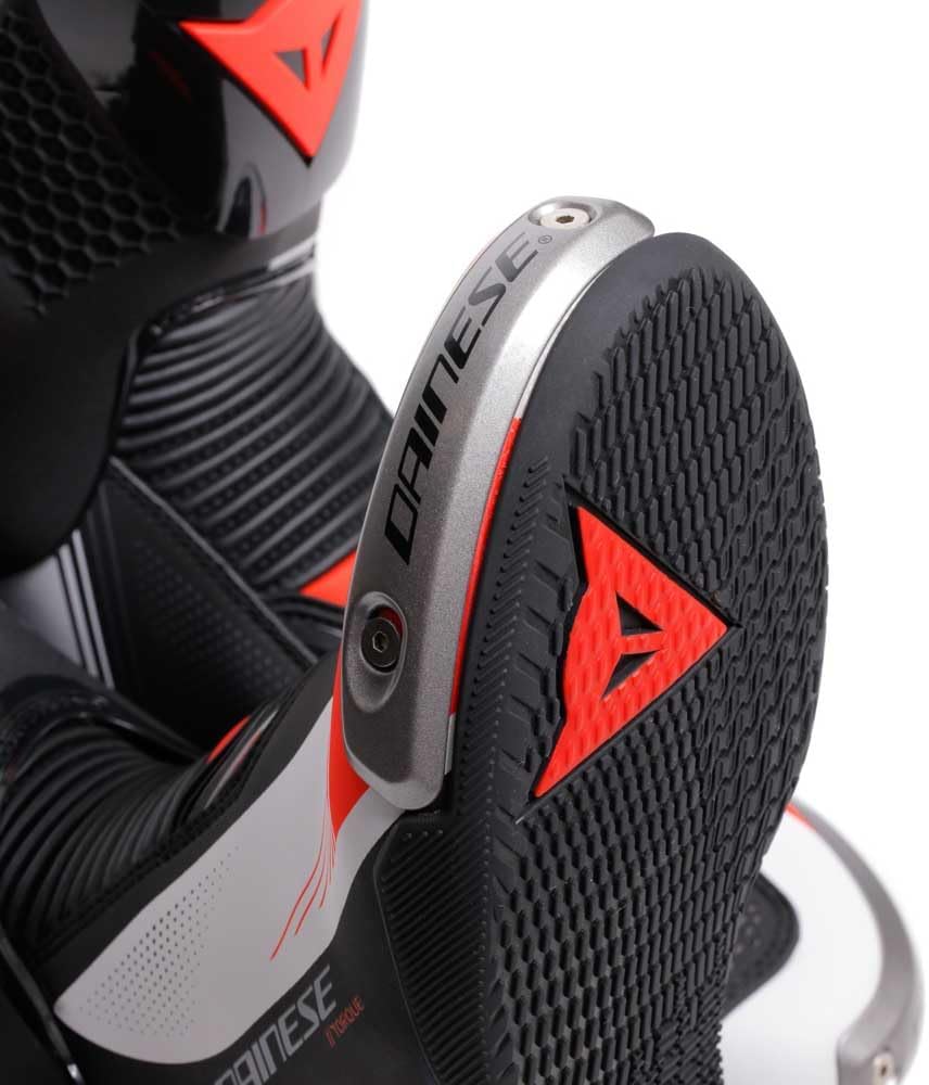 Dainese Stiefel Torque 4 Lady Boots Motorradstiefel Racing Stiefel, 36 EU 36 EU Black White Red Fluo