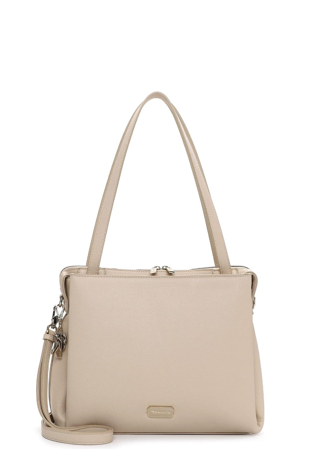 Tamaris Shopper TAS Katharina 34235 Damen Handtaschen Uni Beige Einheitsgrösse, Beige Einheitsgrösse