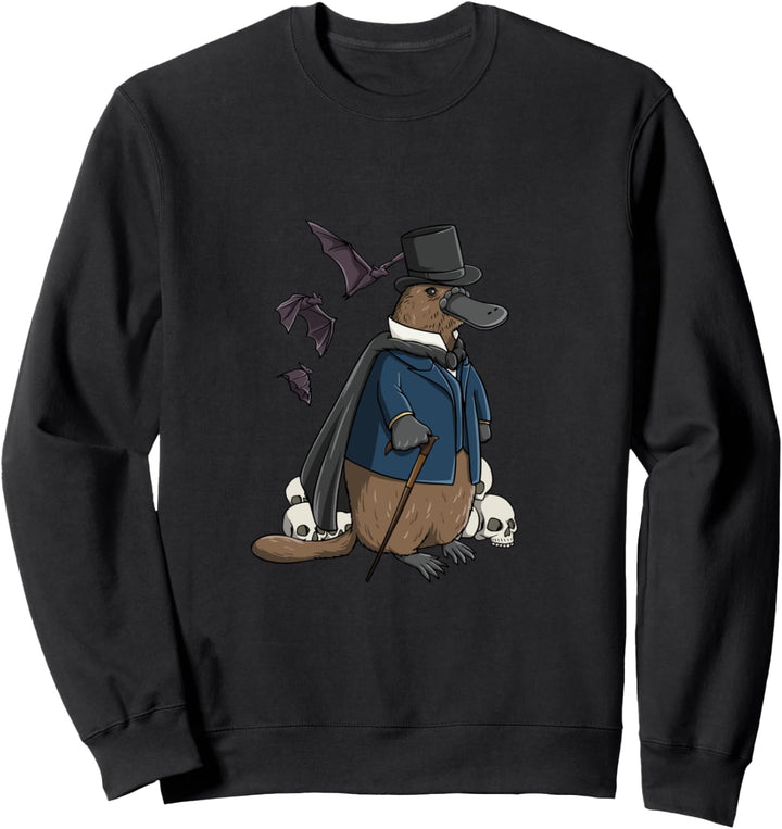Grunge Platypus Graphic Emo Platypus Lovers Sweatshirt