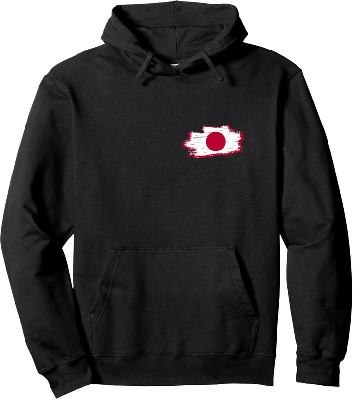 Flagge Japon Pullover Hoodie