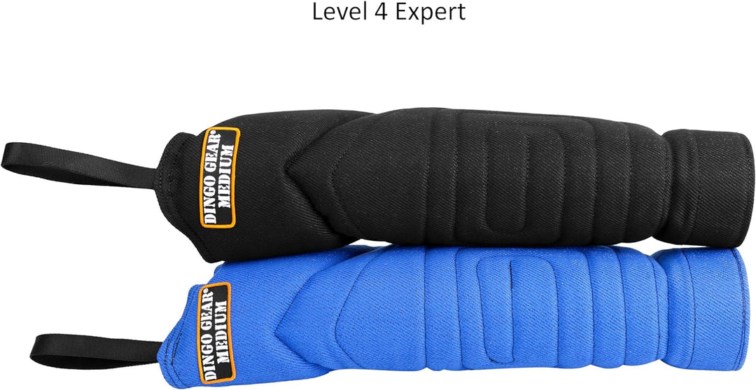 Dingo Gear Schutzarm Extern MEDIUM aus Nylcot Schwarz Bissmanschette Hundeausbildung Hundetraining B
