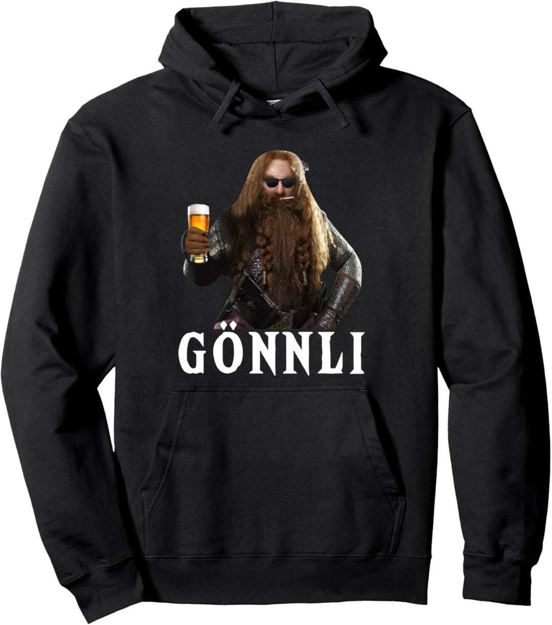 gönnli biertrinker saufen bier beer Pullover Hoodie
