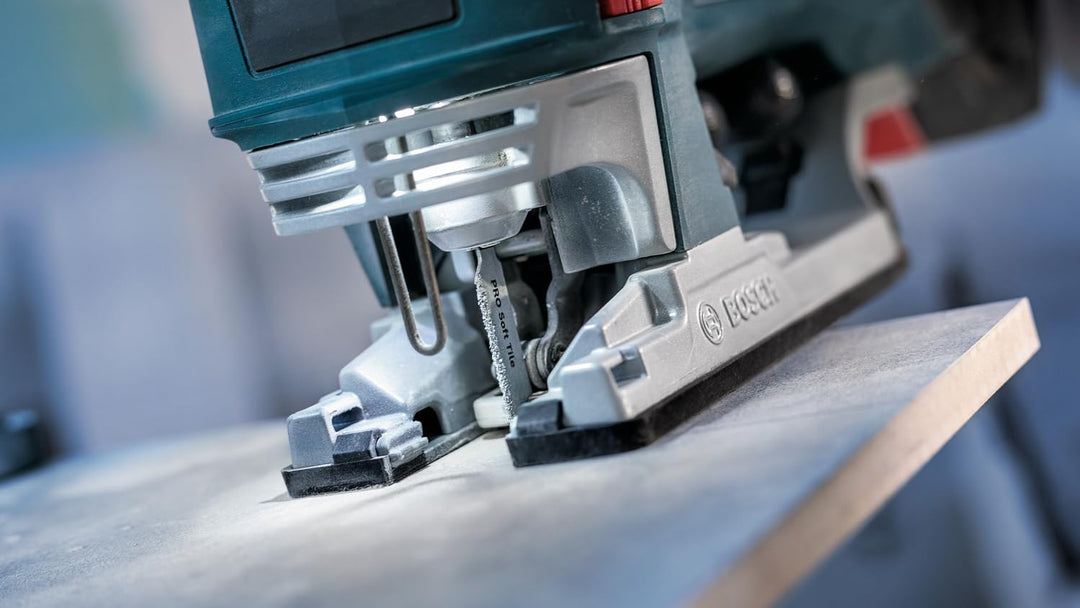 Bosch 2x PRO Soft Tile T130RF Stichsägeblatt (für Fliesen, Fliesen, Länge 83 mm, Professional Zubehö