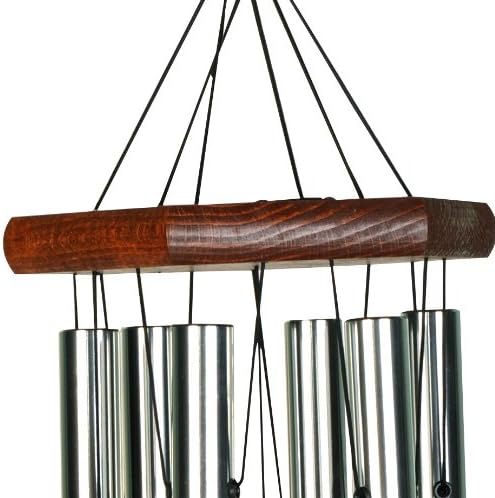 NATURE´S MELODY- Premium Klangspiel, ca. 28 Zoll / ca. 71 cm, silberfarben, 4041678005832 28 Zoll/ca