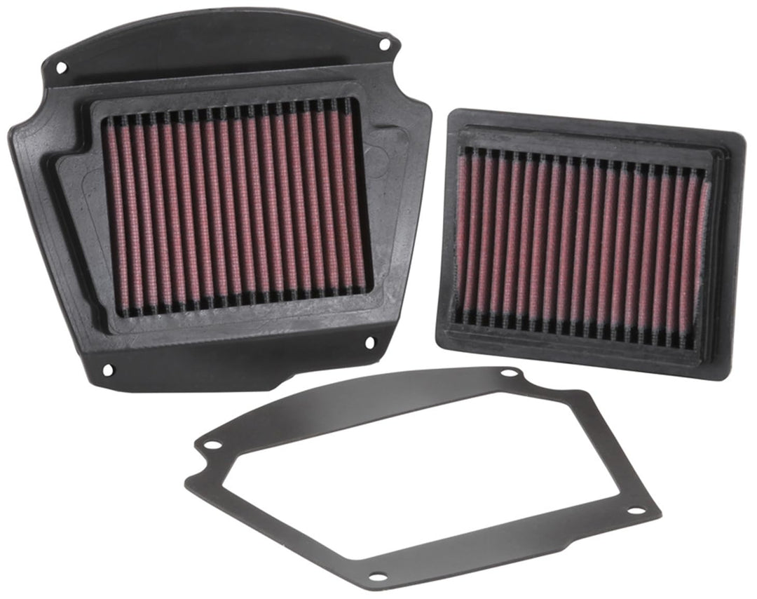 K&amp;N Filters YA-1602 Motorrad Motorräume, Rot