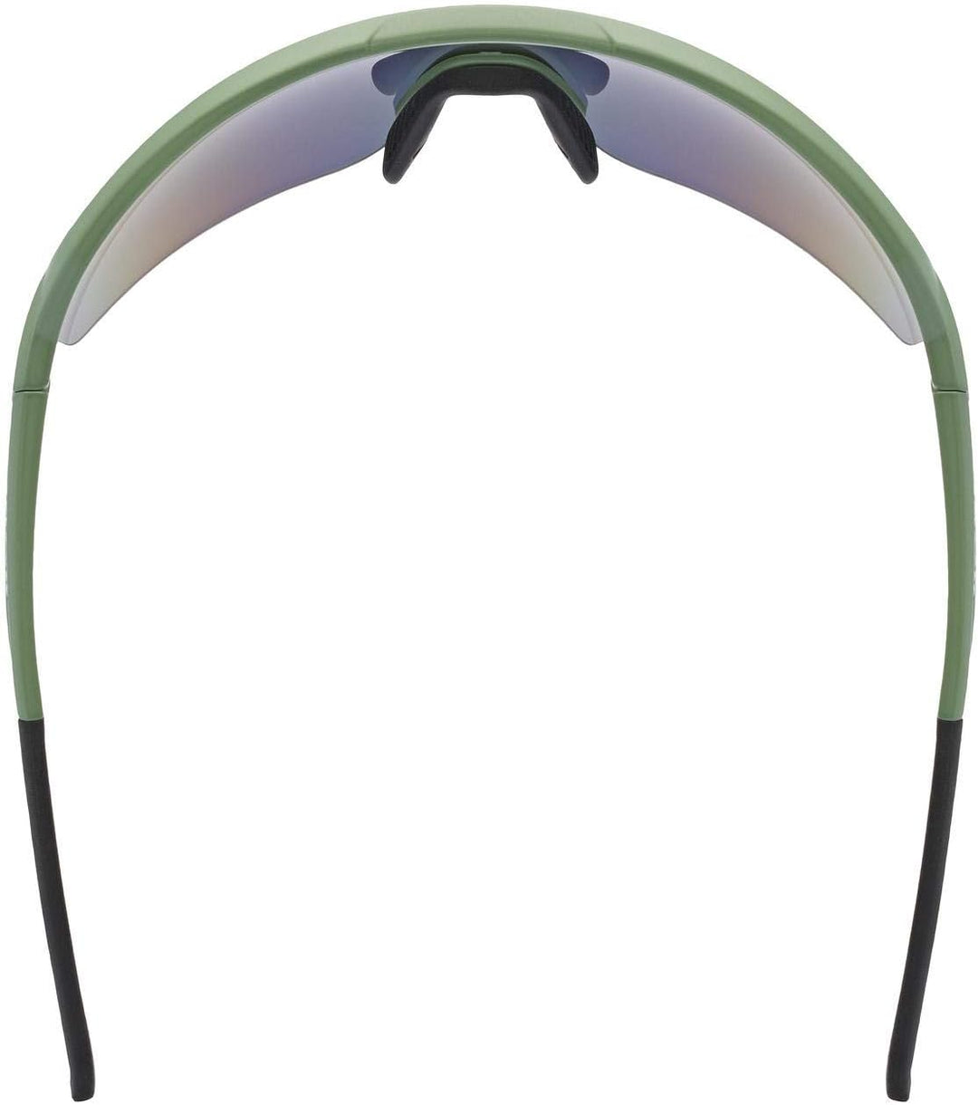 uvex Unisex Sportstyle 227 Sportbrille (1er Pack) Einheitsgrösse olive mat/mirror red, Einheitsgröss