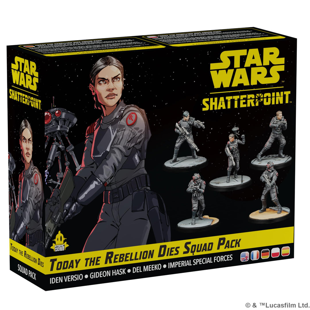 Atomic Mass Games, Star Wars: Shatterpoint – Heute stirbt die Rebellion, Squad-Erweiterung, Tabletop