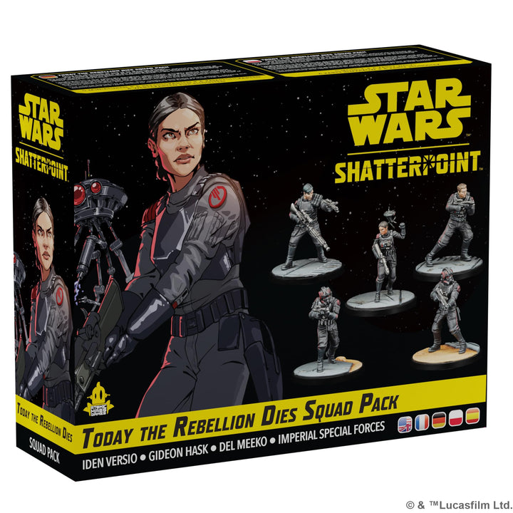Atomic Mass Games, Star Wars: Shatterpoint – Heute stirbt die Rebellion, Squad-Erweiterung, Tabletop