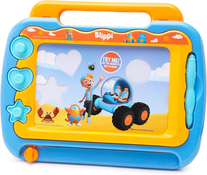 Toyland® Blippi Magnetisches Zeichenbrett – Schreib- und Zeichentablett – Kreatives Spielzeug – ab 3