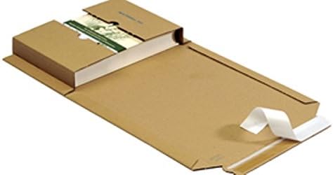 100 St MW358E Wickelverpackungen Innenmass variabel bis 302x215x75 mm Buchverpackungen