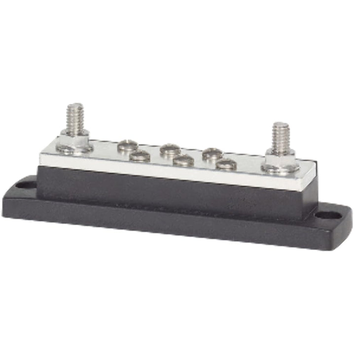 Blue Sea Systems Mini-Sammelschiene, 100 A, 1 Stück 250a, 6 Schrauben ohne Cvr, 250a, 6 Schrauben oh