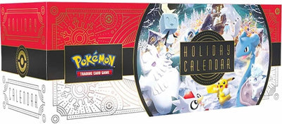 Pokémon TCG: Urlaubskalender (8 Folien-Promokarten, 6 Booster-Packs und