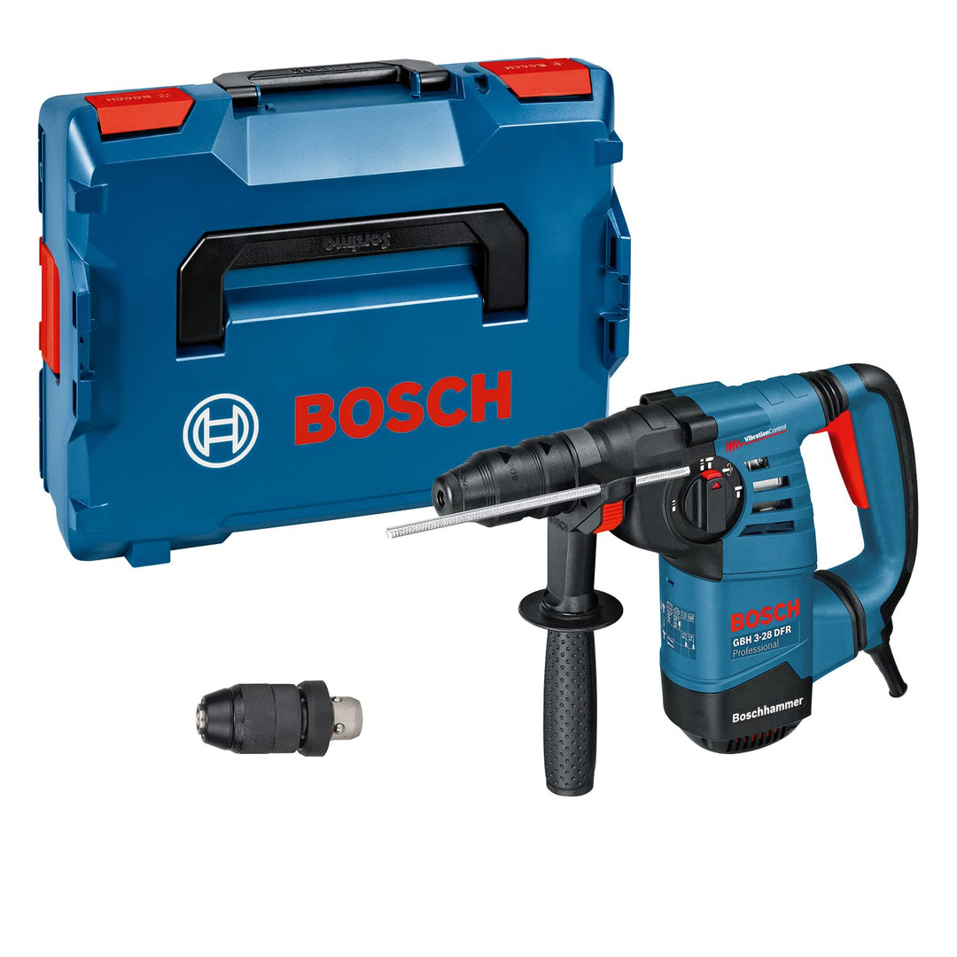 Bosch Bosc Bohrh. GBH 3-28 DFR Schnellspannfutter, Wechselfutter SDS-plus in L-BOXX