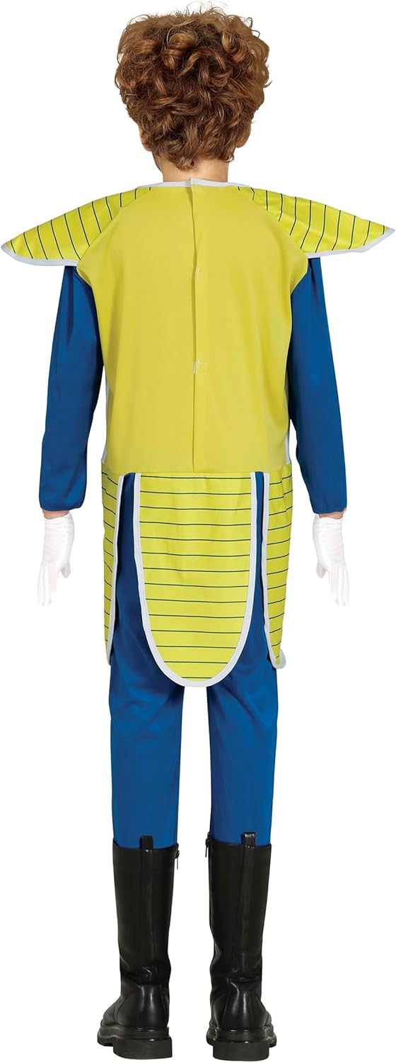 Guirca-Z Vegeta Dragon Ball Super Sayan Ninja Bambi, Weiss/Gelb, 5-6 Jahre, 82650