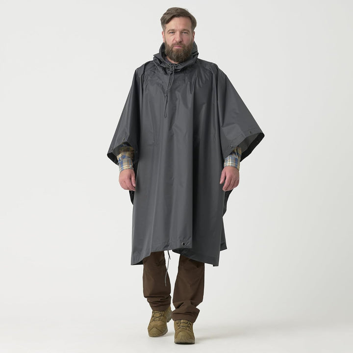 Helikon-Tex Poncho US-Modell, Surplus Line Einheitsgrösse Grosse Grössen Grau, Einheitsgr&#xF6;&#xDF