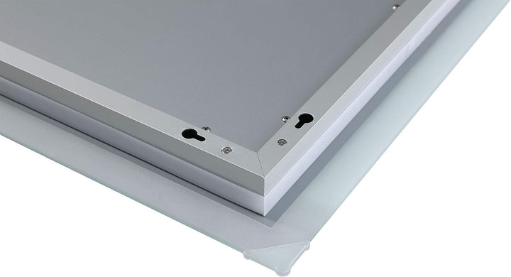 AQUABATOS® Badspiegel LED Beleuchtung Wandspiegel Dimmbar Badezimmerspiegel mit Touchschalter (60 x