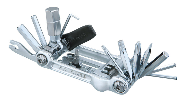 Topeak Mini 20.Pro Mini-Werkzeug, Fahrrad, 60102536S, Silber One Size Silber, One Size Silber