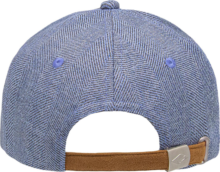 CHILLOUTS Unisex Savio Hat Baseballkappe Einheitsgrösse blue herringbone, Einheitsgrösse blue herrin
