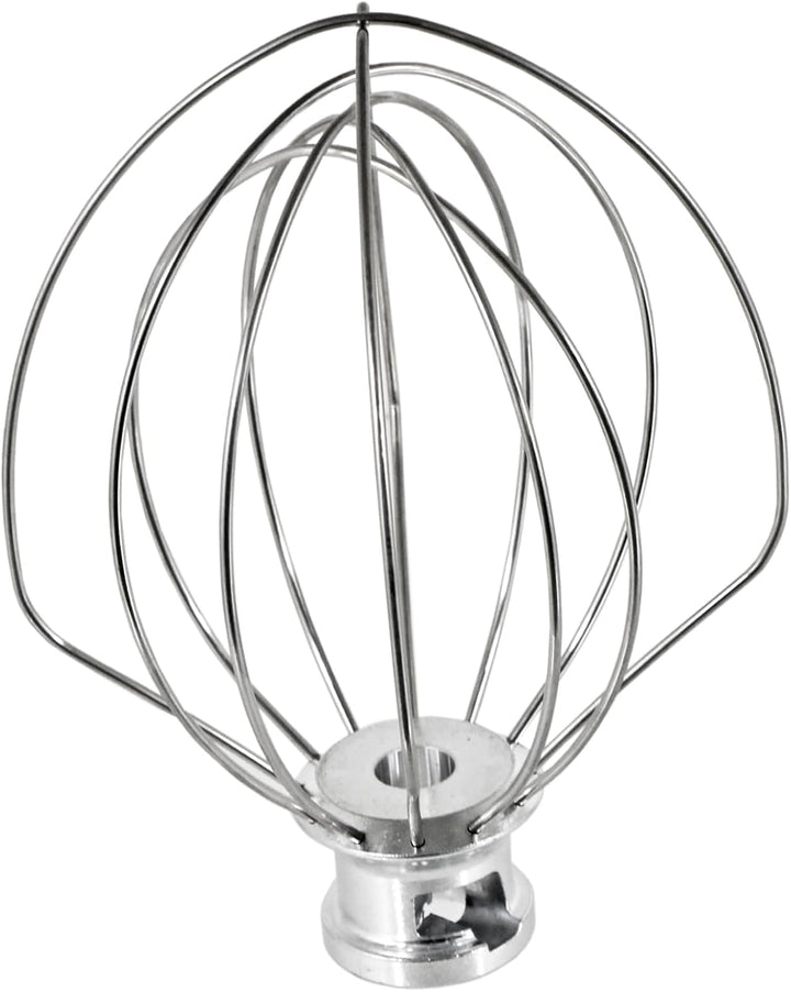 SPARES2GO Schneebesen Typ K45WW 6 Draht für KitchenAid 4,3L 4,7L 4,8L Neigungskopf Standmixer K45 K4