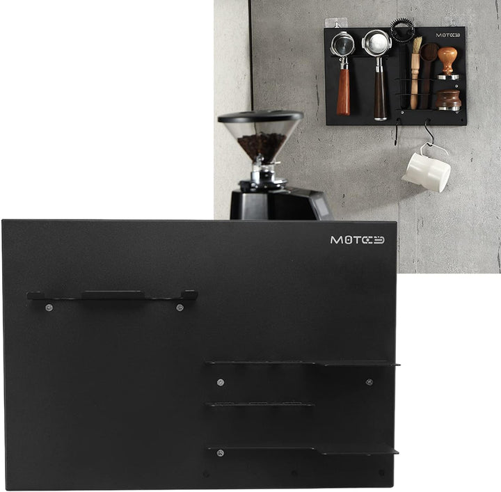 Mumusuki Kaffee-SiebträGer-Halter, Espressowerkzeuge Wandregal Stopfstation BüGeleisen Aufbewahrungs